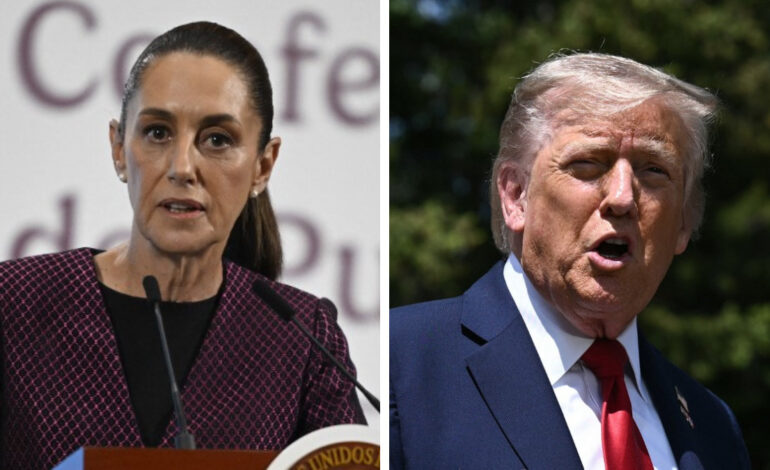 Sheinbaum propone mecanismo para reducir déficit comercial; busca evitar aranceles de Trump