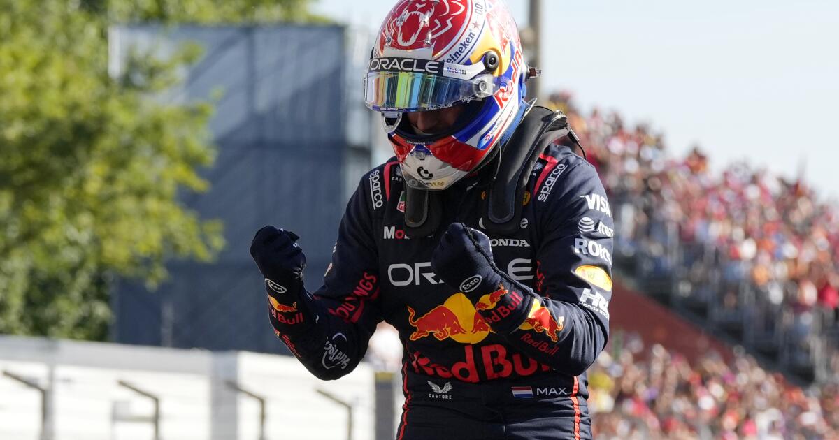 Max Verstappen vence a McLaren en el GP de Italia