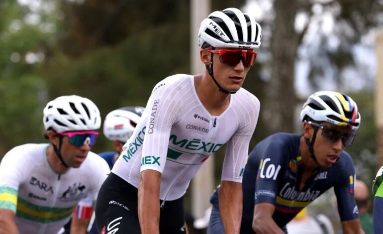 Isaac del Toro termina séptimo en el Campeonato Mundial de Ciclismo de Ruta