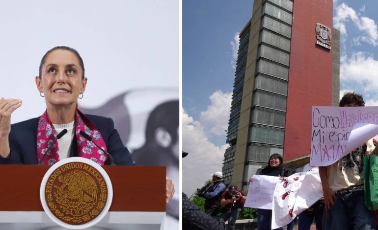 Sheinbaum anuncia programa de atención mental tras ataque en la UNAM