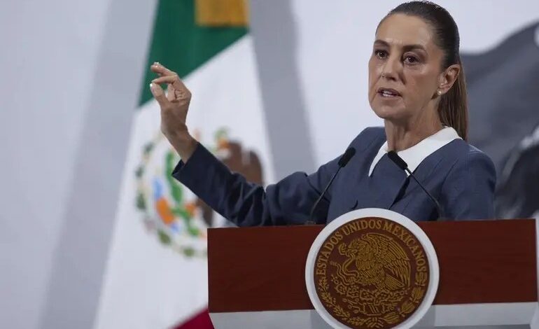 Sheinbaum viaja a San Luis Potosí para supervisar afectaciones por lluvias