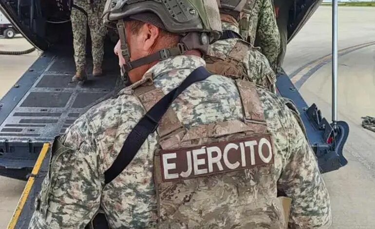 Defensa asegura explosivos en Sinaloa con Operación Frontera Norte