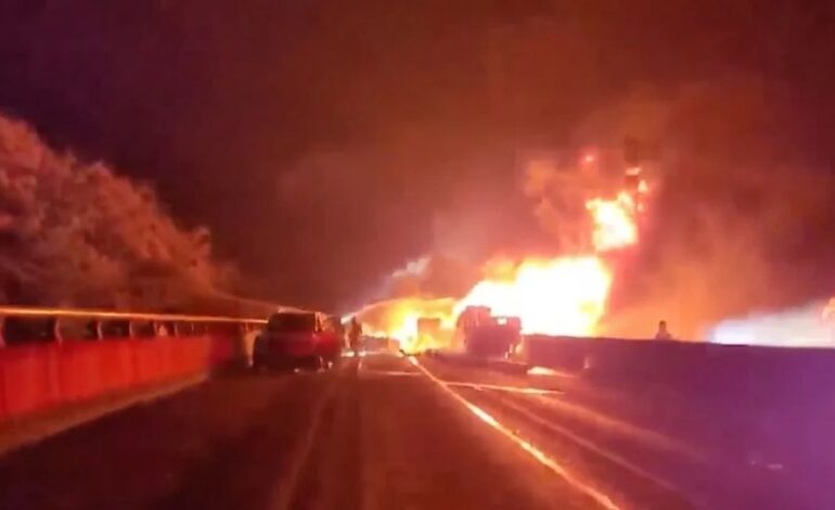 Choque múltiple de 13 vehículos en carretera de Corea del Sur deja dos muertos y cuatro lesionados