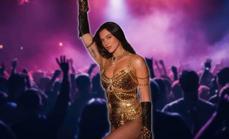 Dua Lipa sorprende a México con «Amor Prohibido» en el cierre de su tour