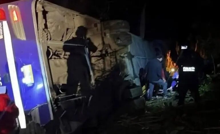 Tragedia en la México–Tampico deja cinco muertos y 22 heridos