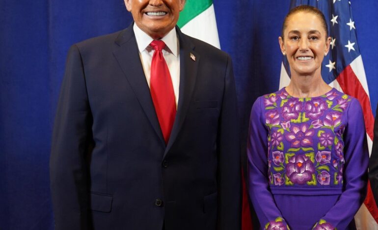 México debe buscar buena relación con EU: Sheinbaum