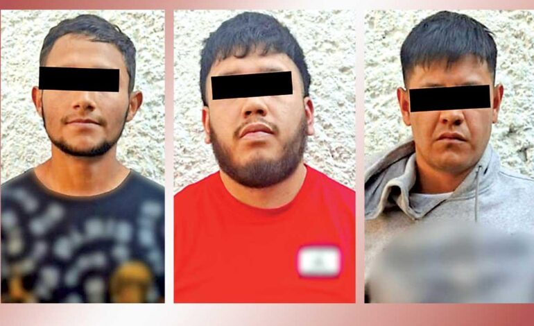Detienen a tres de La Unión Tepito; están ligados con extorsiones