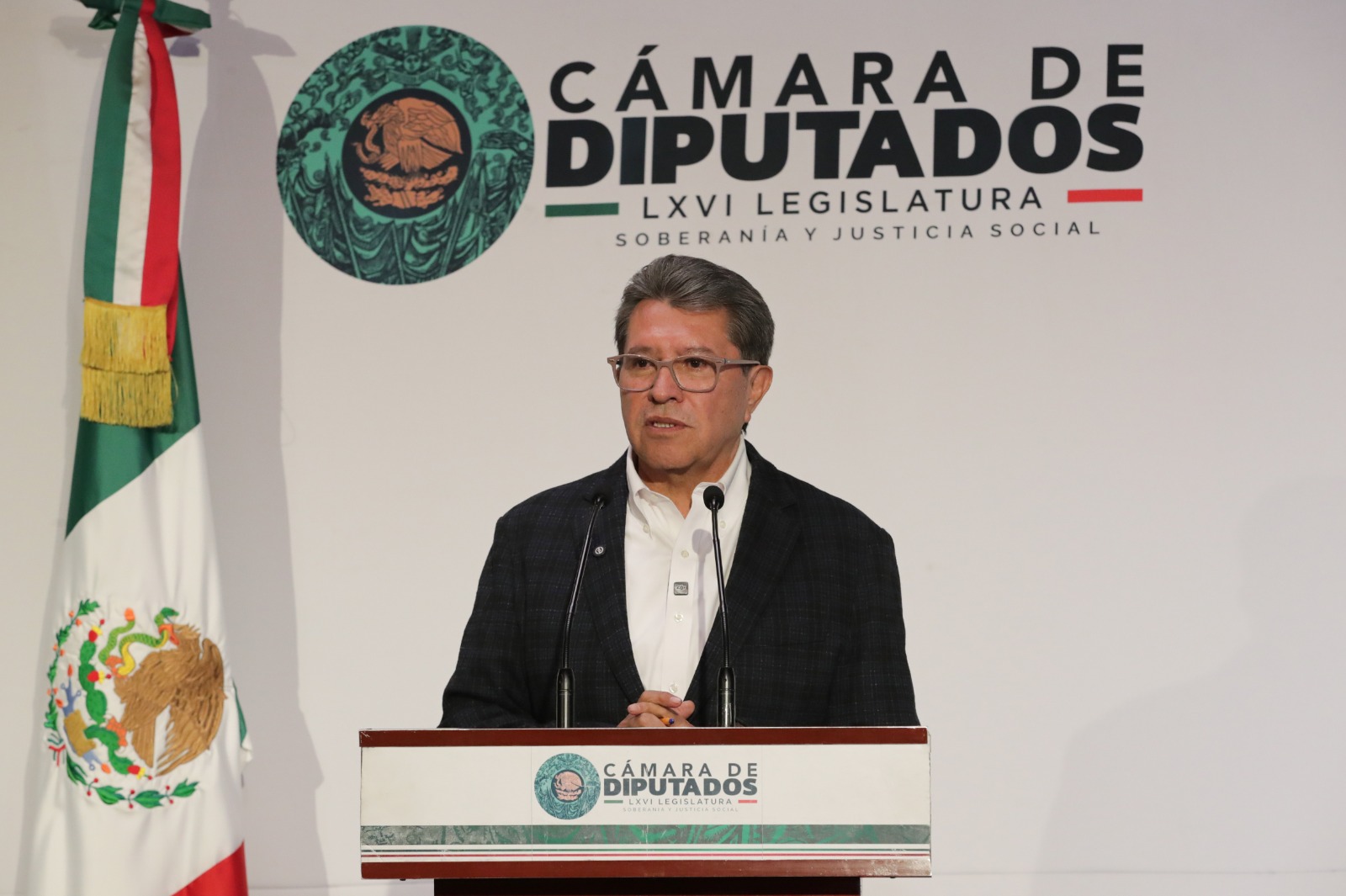 Señala Ricardo Monreal que en la plenaria de Morena “se reafirmó un compromiso de lealtad” con la presidenta Claudia Sheinbaum