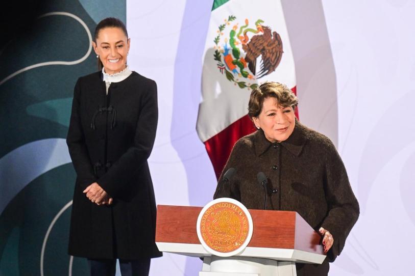 Tren Insurgente hace historia en movilidad del Valle de México: Delfina Gómez