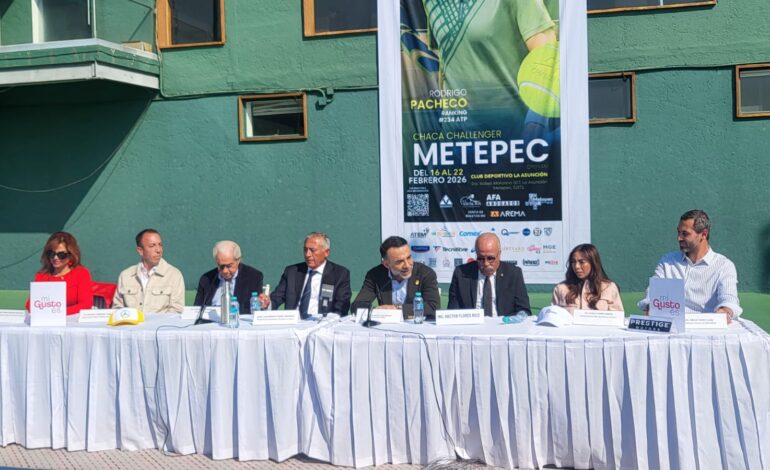 Rodrigo Pacheco encabeza el Chaca Challenger, nuevo referente del tenis en el Estado de México