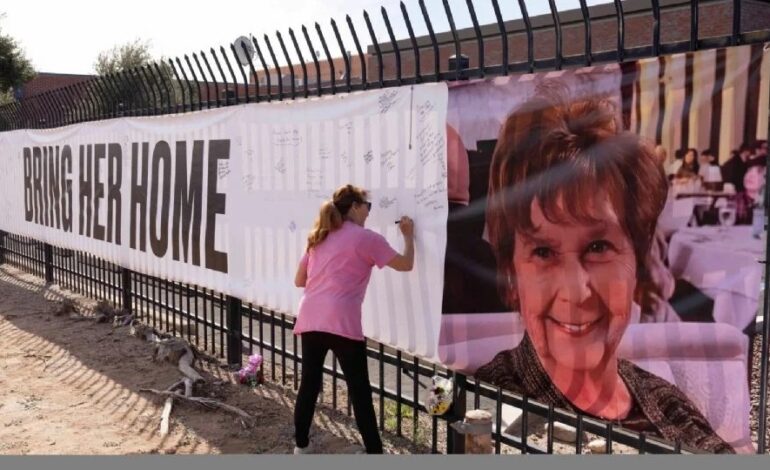 Nancy Guthrie no fue trasladada a México tras secuestro en Arizona, afirma García Harfuch