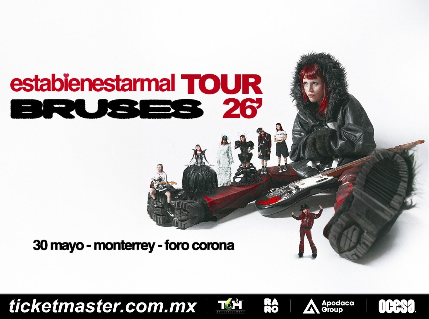 Monterrey recibirá a Bruses con un show para sanar en colectivo